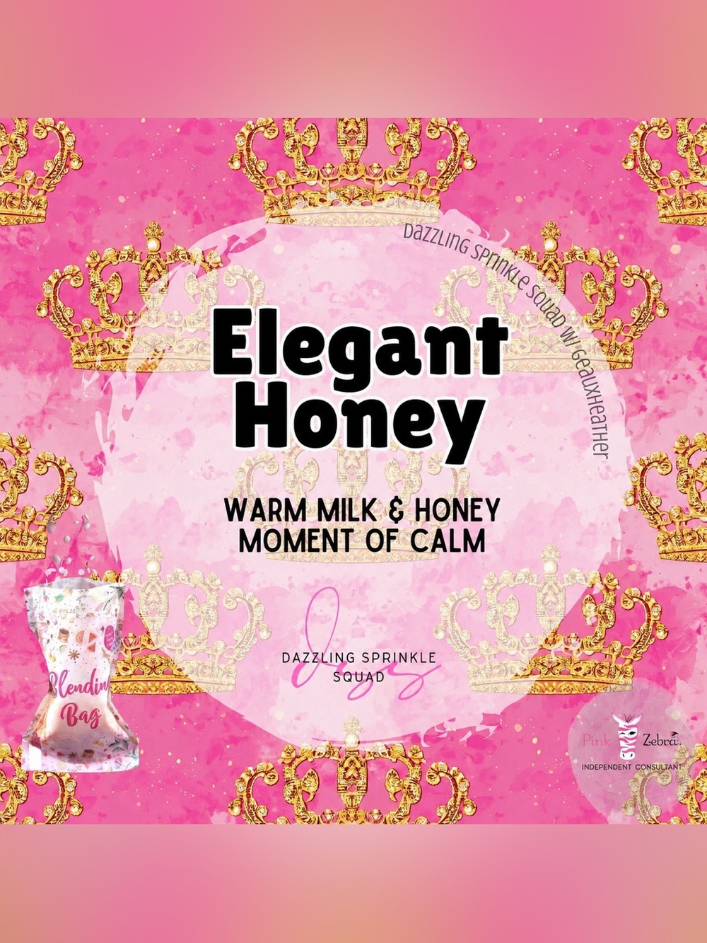 Pink Zebra Elegant Honey Blend